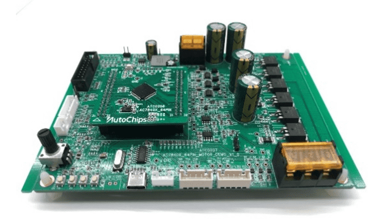 royal皇家88(中国)完成新一代功能安全MCU AC7840x电机板设计与制作