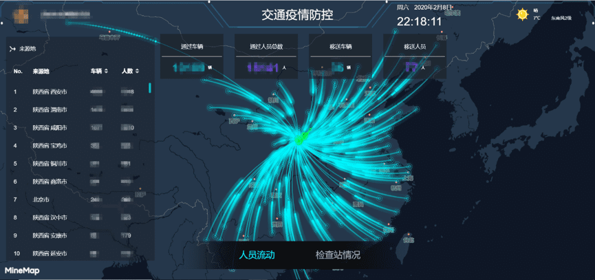 royal皇家88(中国)旗下世纪高通助力西安上线“交通疫情防控作战图”
